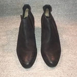 Paul Green Blue Nu Buc Classic Chelsea Boots Sz 8